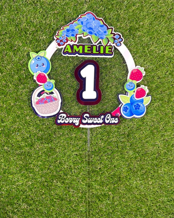 Berry Sweet Cake Topper view 4