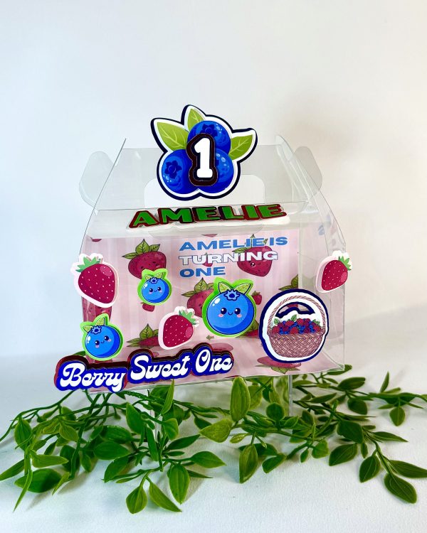 Berry Sweet Celebration Favor Box view 4