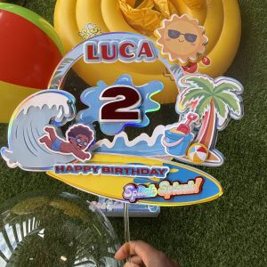 Splish Splash Cake Topper