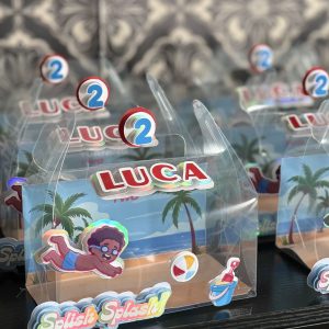 Splish Splash Into Two Favor Box